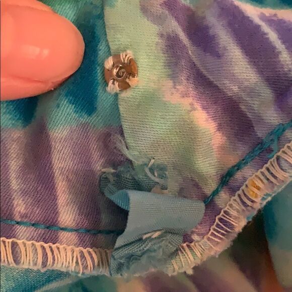 Vtg 60s Mildred’s of Hawaii blue/green dress - Picture 9 of 10